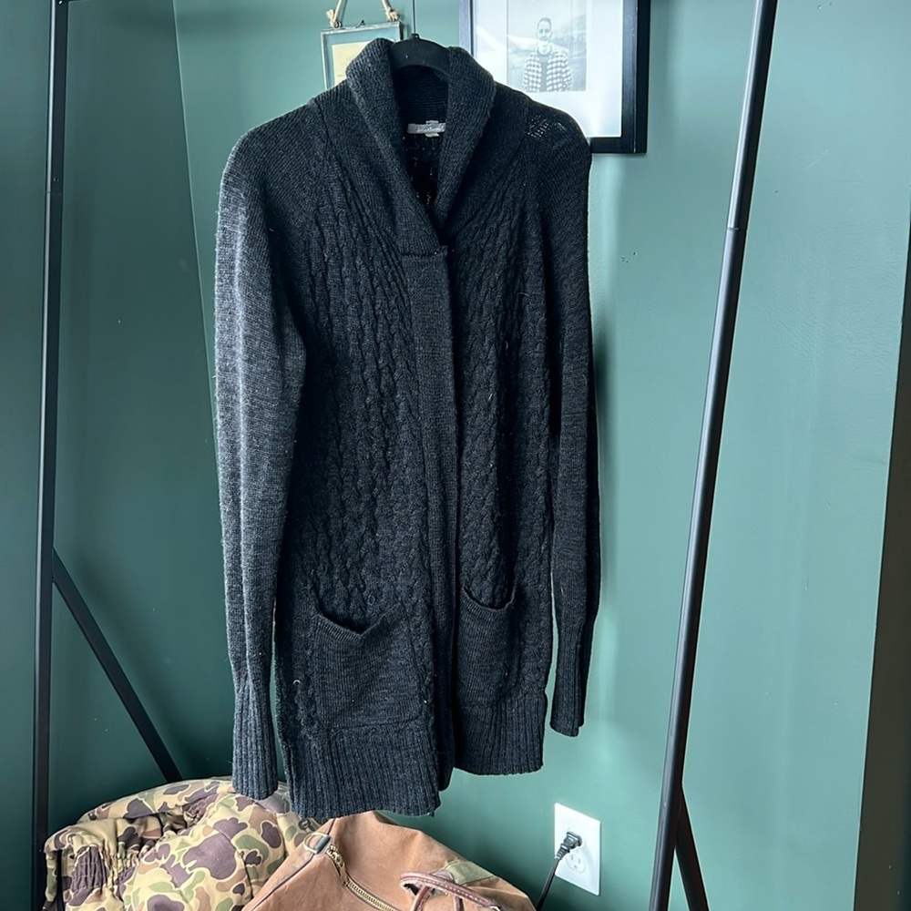 Smart wool long sweater